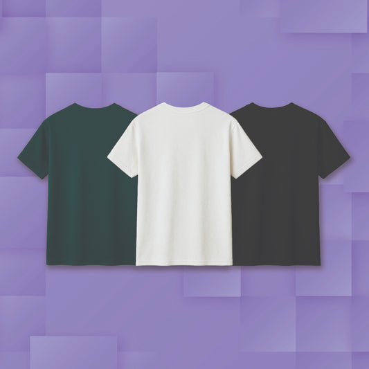 Monochrome Trio Tee Pack