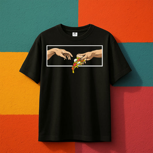 Not So Cheesy Oversized Tee