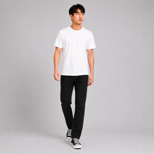 Classic Off White Tee