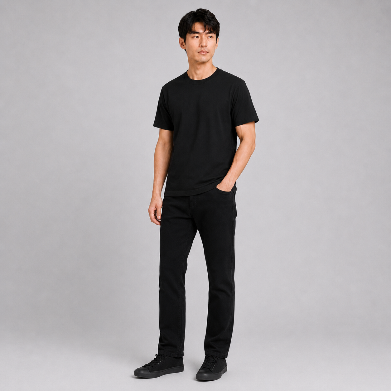 Classic Black Tee