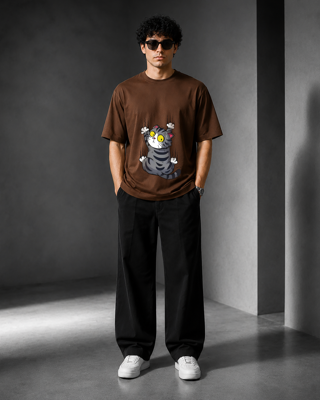 Haaye Meri Billi Oversized Tee