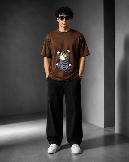 Haaye Meri Billi Oversized Tee