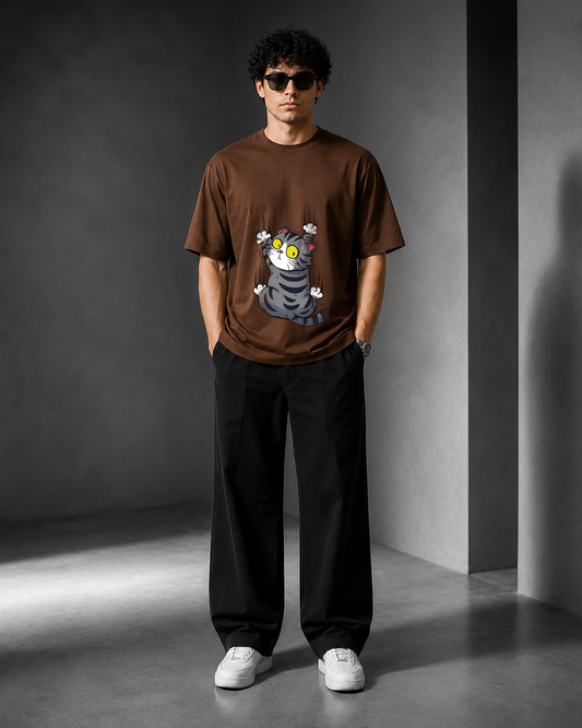 Haaye Meri Billi Oversized Tee