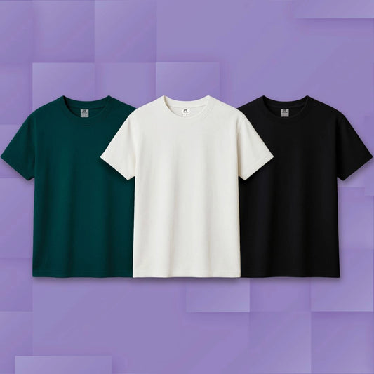 Monochrome Trio Tee Pack