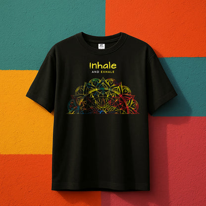 Inhale Exhale Oversized Tee