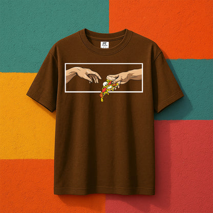 Not So Cheesy Oversized Tee