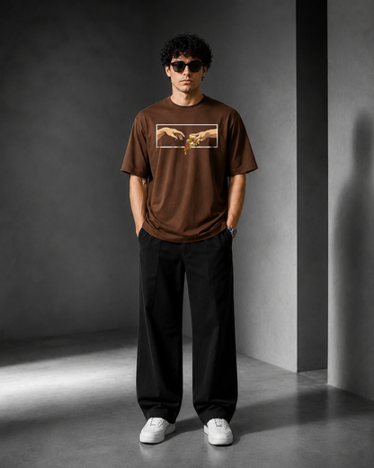 Not So Cheesy Oversized Tee