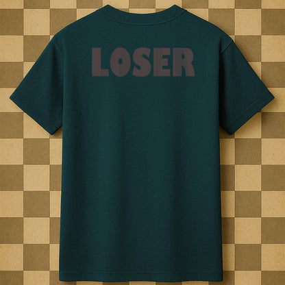 Bold LOSER Teal Tee