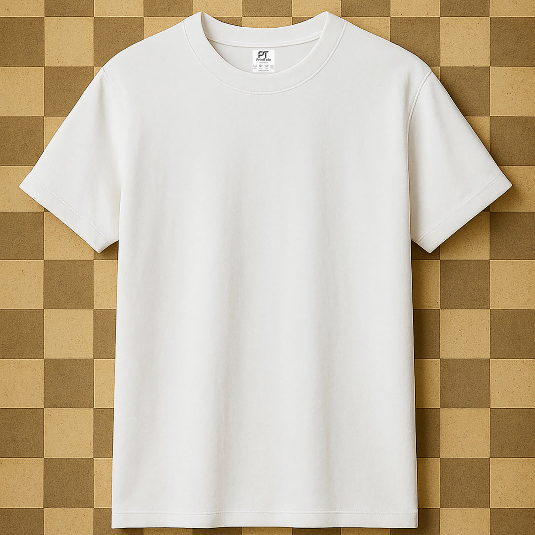 Classic Off White Tee