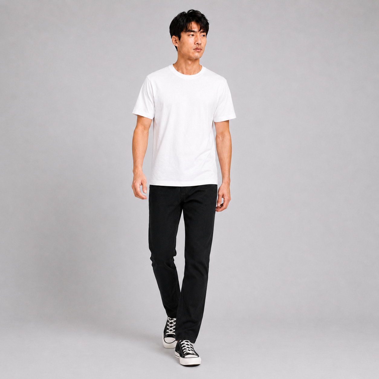Classic Off White Tee