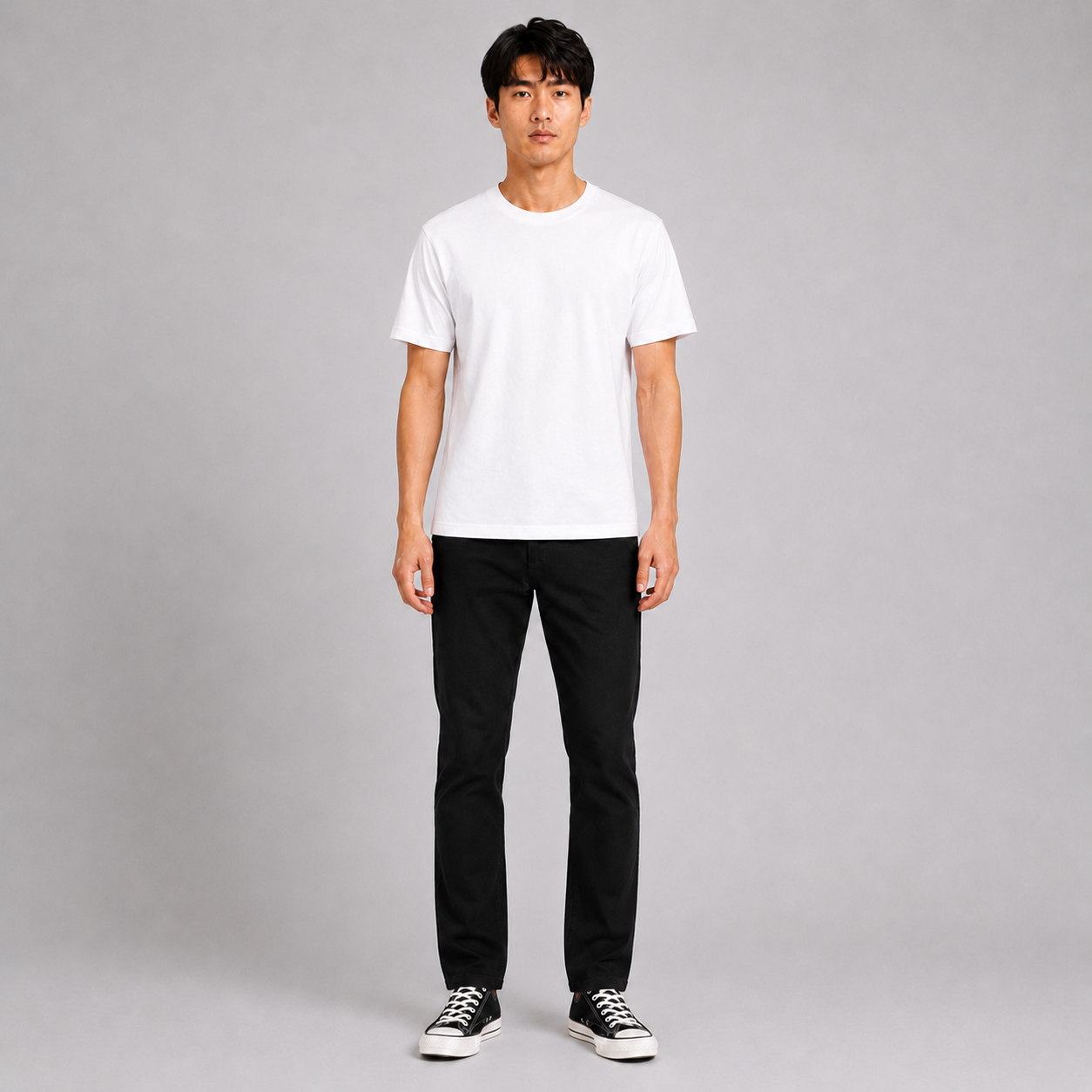 Classic Off White Tee